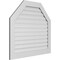 Ekena Millwork Octagonal Top Surface Mount PVC Gable Vent: Functional, w/ 3-1/2"W x 1"P Standard Frame, 40"W x 36"H GVPOT40X3601SF - alternate 4